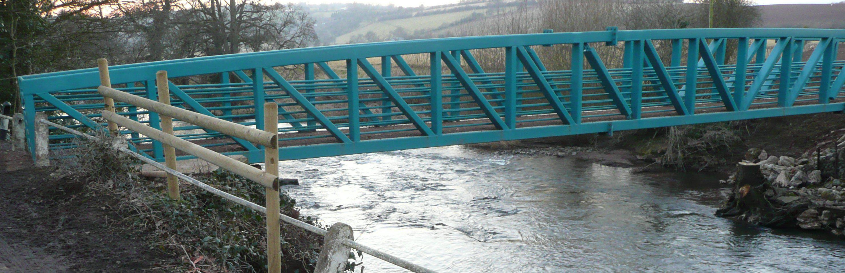 New Footbridge over the river